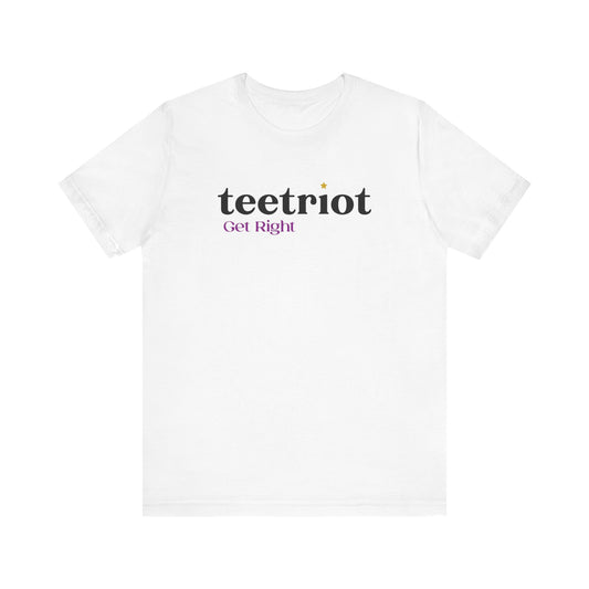 Teetriot™ Logotype Tee Unisex Jersey Short Sleeve Tee