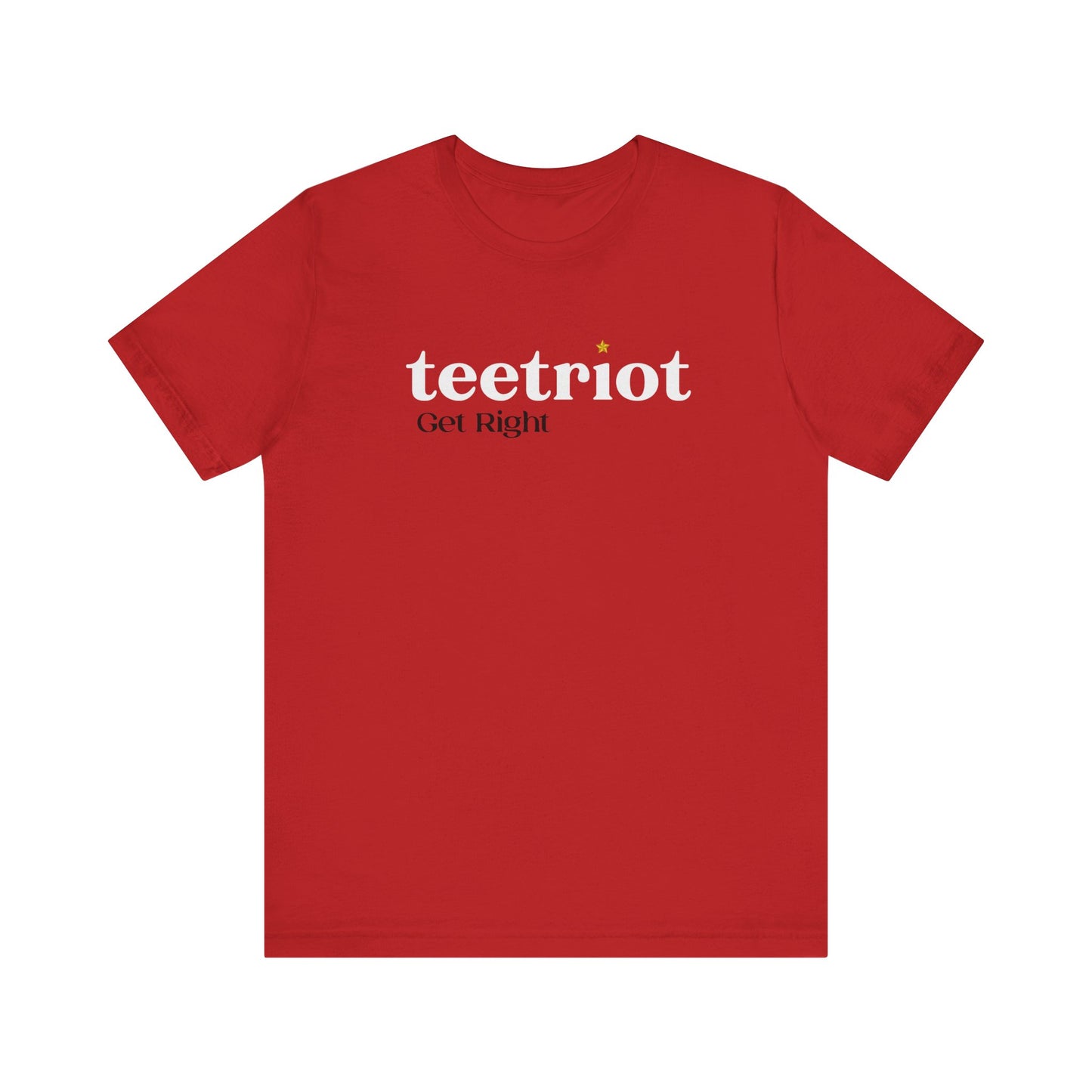 Teetriot™ Logotype Tee Unisex Jersey Short Sleeve Tee