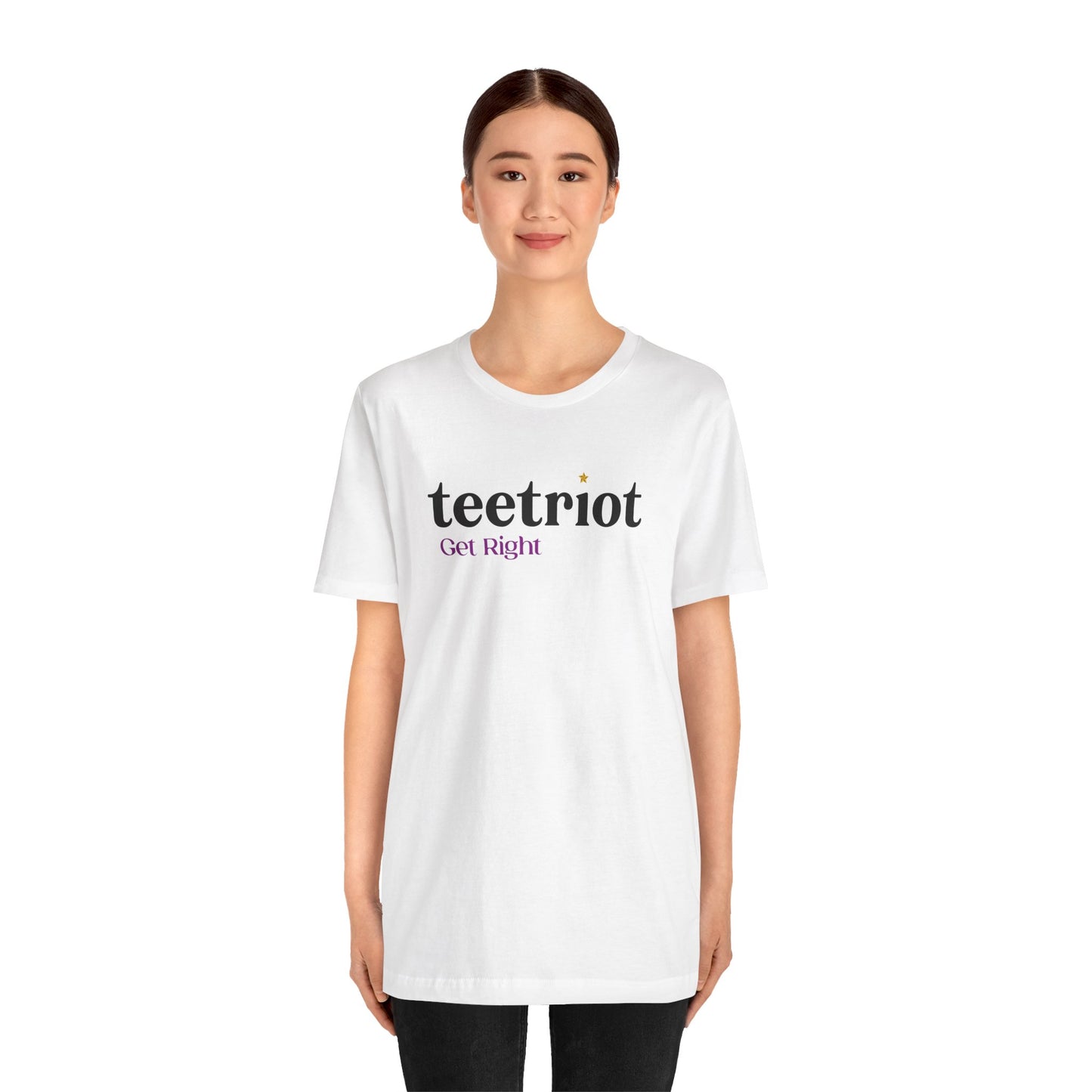 Teetriot™ Logotype Tee Unisex Jersey Short Sleeve Tee