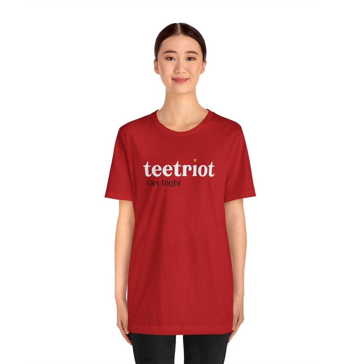 Teetriot™ Logotype Tee Unisex Jersey Short Sleeve Tee