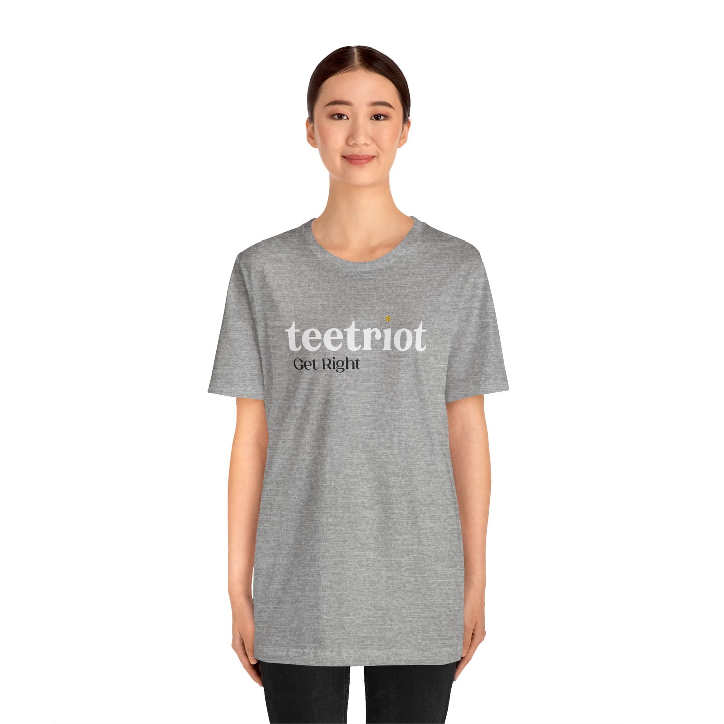 Teetriot™ Logotype Tee Unisex Jersey Short Sleeve Tee