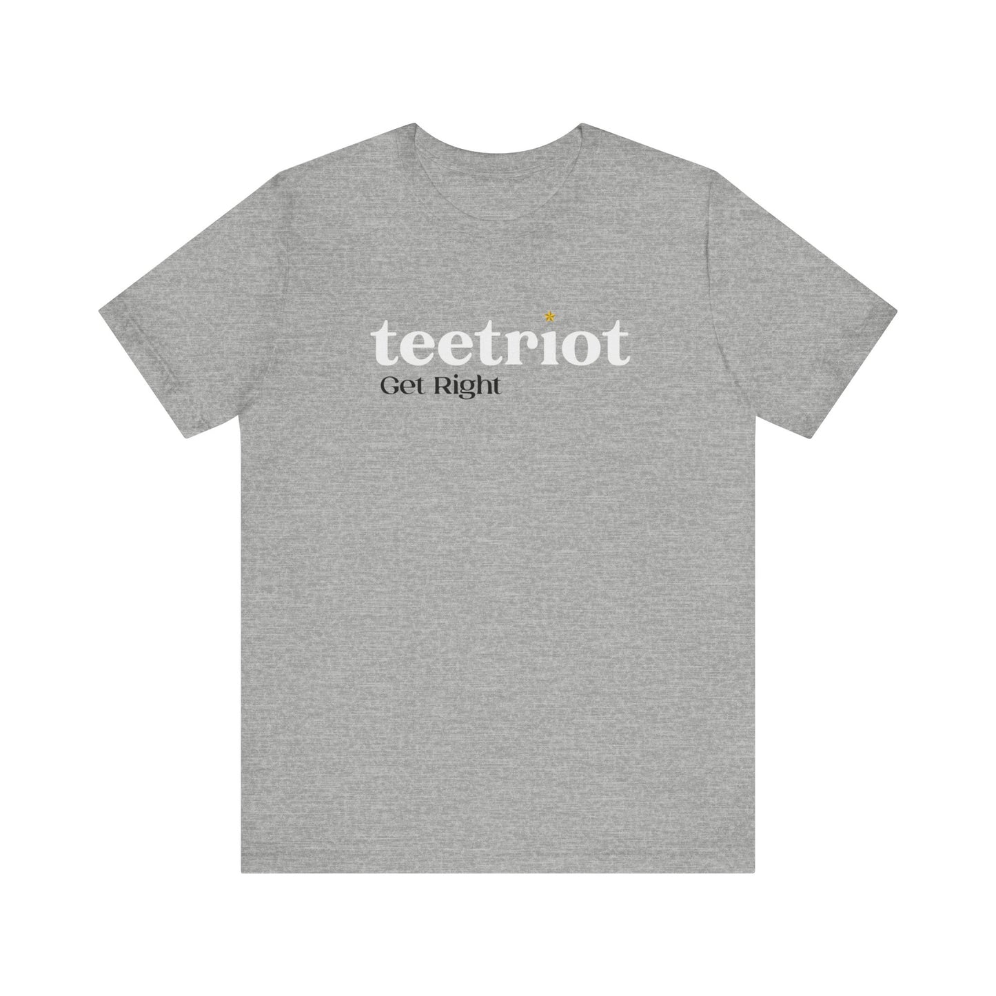 Teetriot™ Logotype Tee Unisex Jersey Short Sleeve Tee