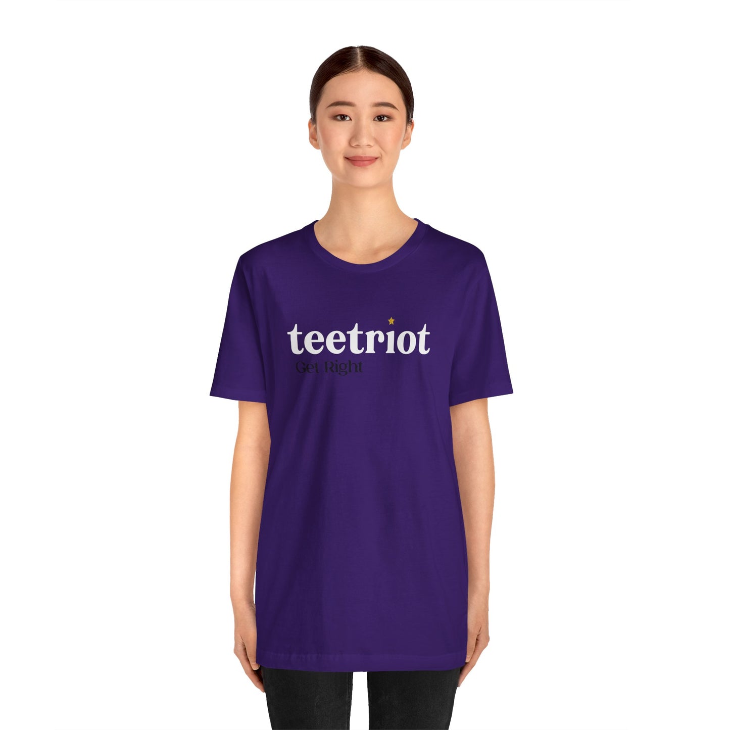 Teetriot™ Logotype Tee Unisex Jersey Short Sleeve Tee