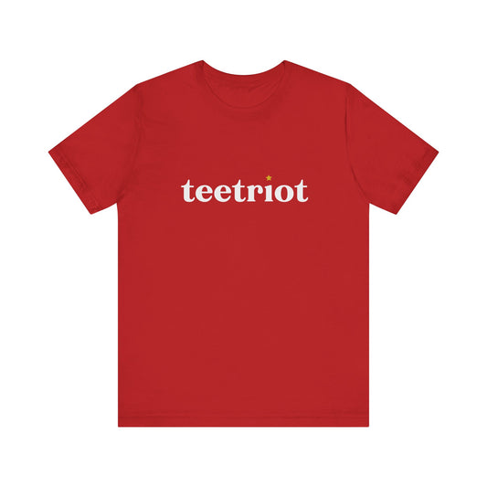 Teetriot™ Logotype Tee Unisex Jersey Short Sleeve Tee