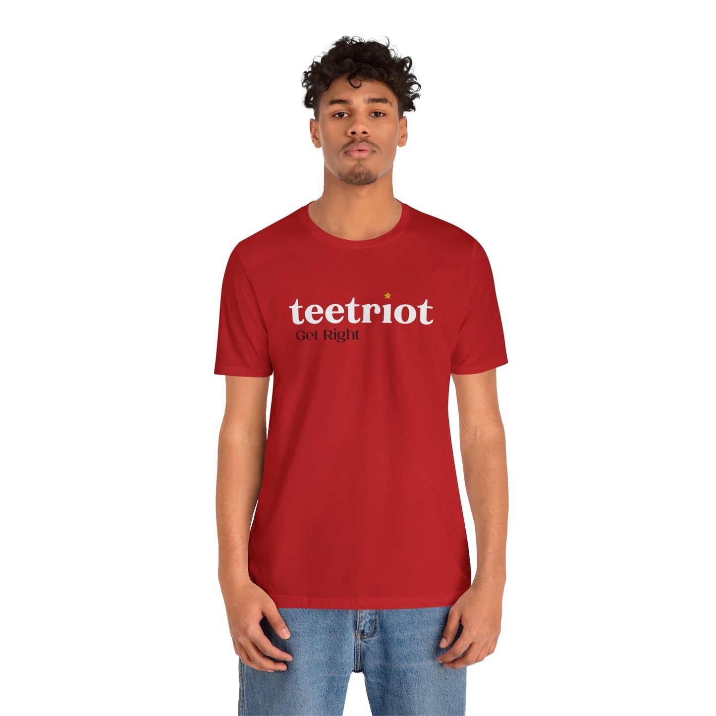 Teetriot™ Logotype Tee Unisex Jersey Short Sleeve Tee