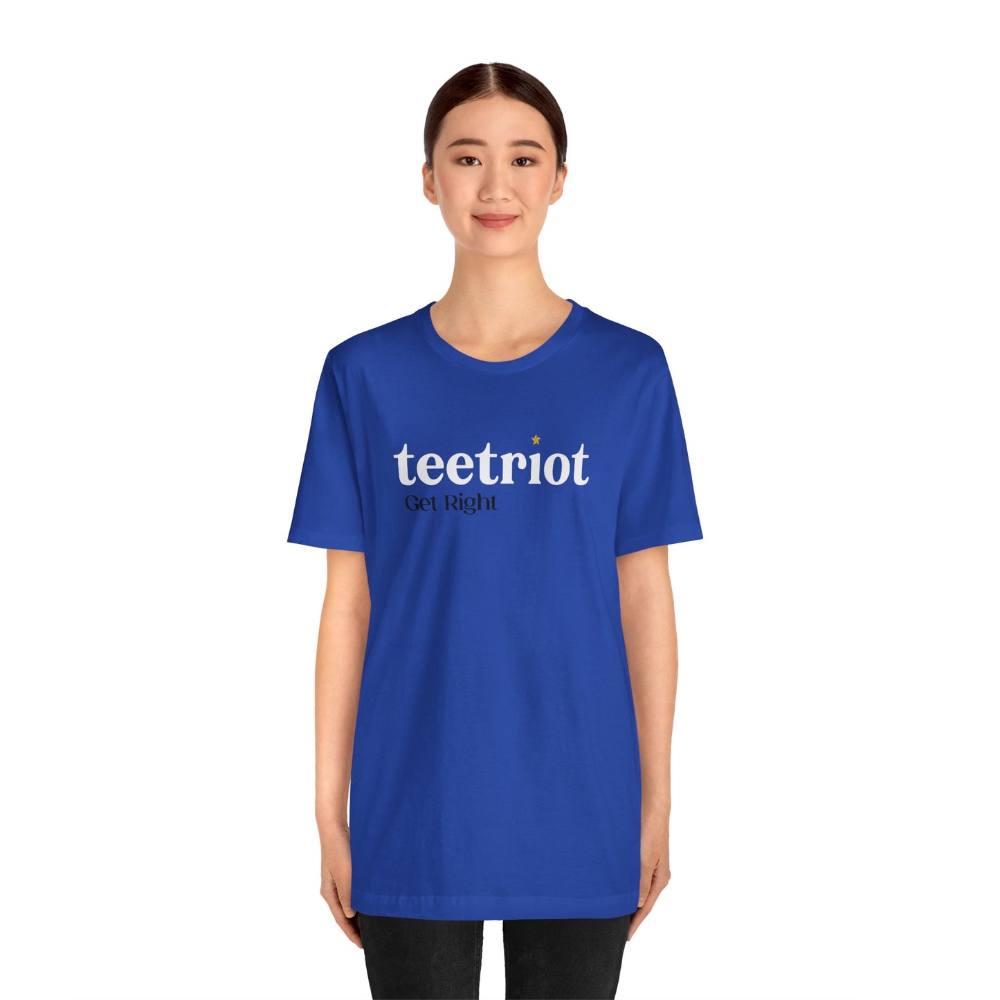 Teetriot™ Logotype Tee Unisex Jersey Short Sleeve Tee